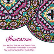 invitation mandala card2 N15