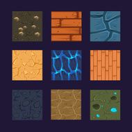 Different Materials and Textures for the Game
