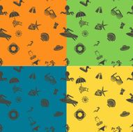 Four Background in Different Colors N20