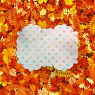 Greeting card on with copy space EPS 10 N3