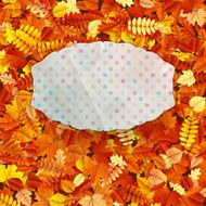Greeting card on with copy space EPS 10 N6