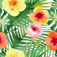 Watercolor seamless pattern N32