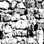 Ancient stone wall background vector illustratuin N5