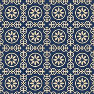 Bicolor vintage pattern
