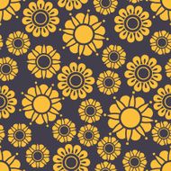 Seamless pattern with flowers N69