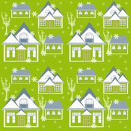 Christmas seamless winter pattern background