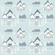 Christmas seamless winter pattern background N2