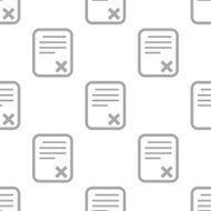 New Bad document seamless pattern