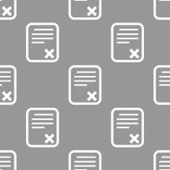 Bad document seamless pattern
