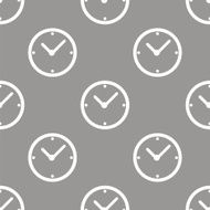 Clock Seamless Pattern N8
