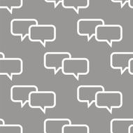 Dialog seamless pattern