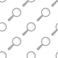 New Magnifying glass seamless pattern