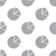 New Circle chart seamless pattern