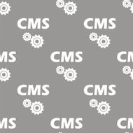 Cms seamless pattern