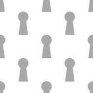 New Keyhole seamless pattern