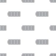 New Battery seamless pattern