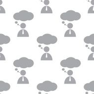New Conversation seamless pattern
