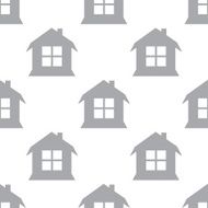 New House seamless pattern