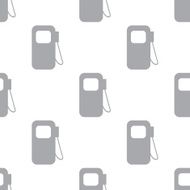 New Gas station seamless pattern