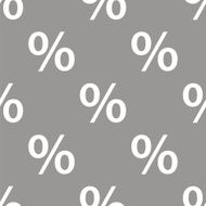 Percent seamless pattern
