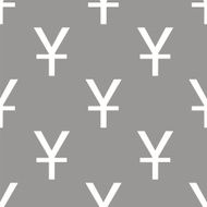 Yen seamless pattern