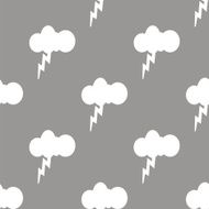 Storm seamless pattern
