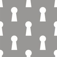 Keyhole seamless pattern
