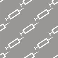 Syringe seamless pattern