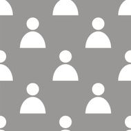 People seamless pattern N3
