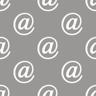Email seamless pattern