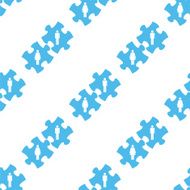 Love puzzle seamless pattern N2