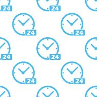 Clock Seamless Pattern N9