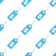 Dollar tag seamless pattern N2