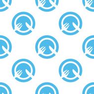 Lunch seamless pattern