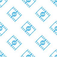 3d film seamless pattern N3