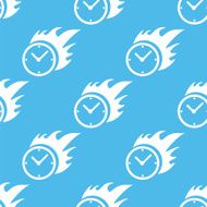 Hot clock seamless pattern N2