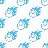 Hot clock seamless pattern N3