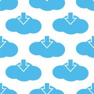 Download cloud seamless pattern N2