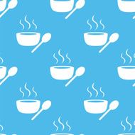 Lunch time seamless pattern N2