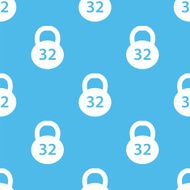 Weight seamless pattern N2