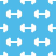 Barbell seamless pattern N2