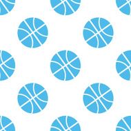 Basketball seamless pattern N5