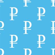 Ruble seamless pattern N2