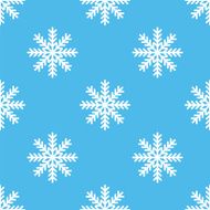 Snowflake seamless pattern N13