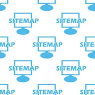 Sitemap seamless pattern N3
