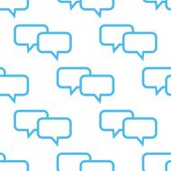 Dialog seamless pattern N2