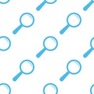 Magnifying glass seamless pattern N3