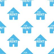 For rent seamless pattern N3