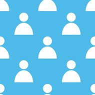 People seamless pattern N4