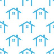 Home seamless pattern N5